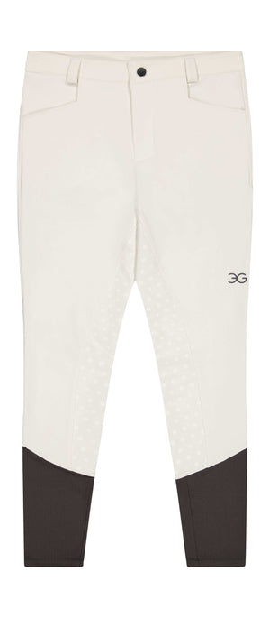 Gallant Equestrian Mens Breeches with full seat and lockdown zips, featuring deep front and back pockets in stretch fabric.