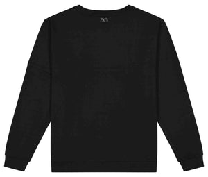 Black Gallant Equestrian Mens Sweatshirt with slim fit and breathable cotton-spandex fabric for winter riding.