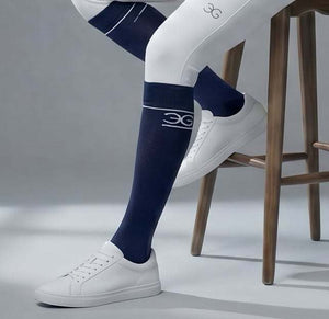 Mens Riding Socks - Navy/Black