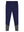 Navy men's breeches with knee silicone grip, mid-rise, stretch fabric, French fly, deep front and zippered back pockets