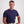 Gallant Equestrian Mens Short Sleeve Tee in navy, tailored fit, made from recycled polyester with spandex.