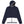 Gallant Equestrian Mens Equestrian Rain Jacket in navy and bone with asymmetrical zip and elastic hood, cuffs, and waistband.