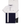 Equestrian Show outfit with white and navy show shirt, tie, and white breeches on a white background