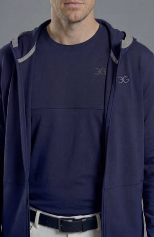 Mens Hoodie - Navy